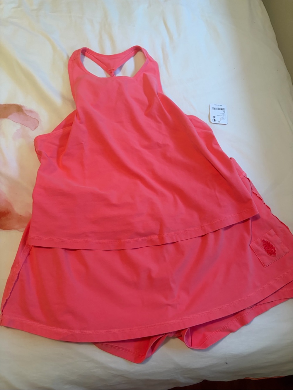NWT Free people hot shot twisted set